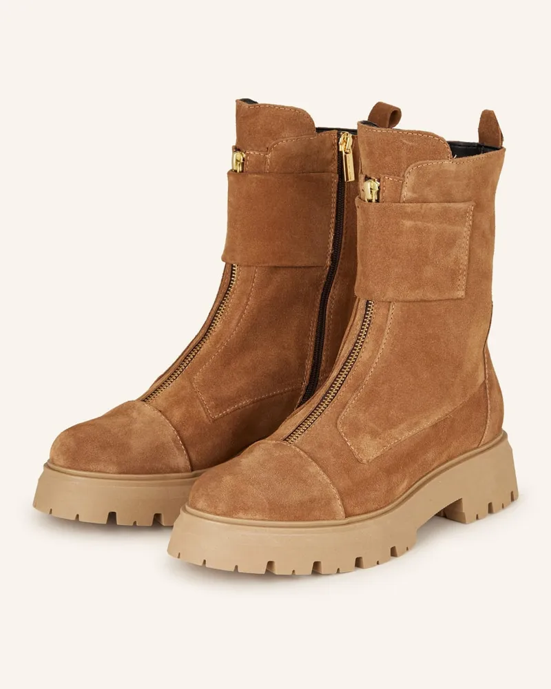 Darling Harbour Boots - COGNAC Beige