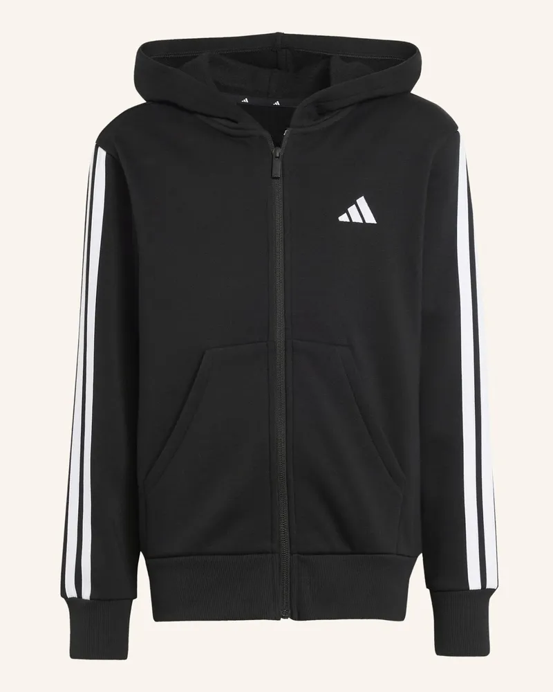 adidas Sweatjacke Essentials Full Zip schwarz Schwarz