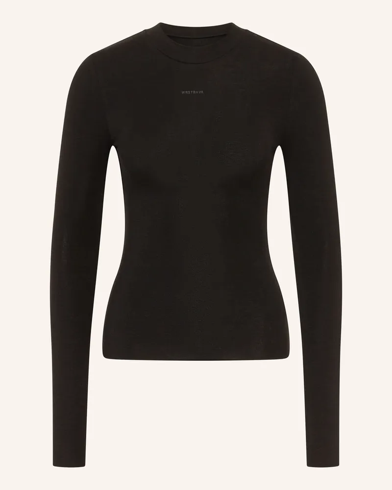 WRSTBHVR Longsleeve AMBER Schwarz