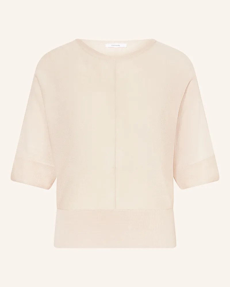 OPUS Strickshirt PERONIKA Creme
