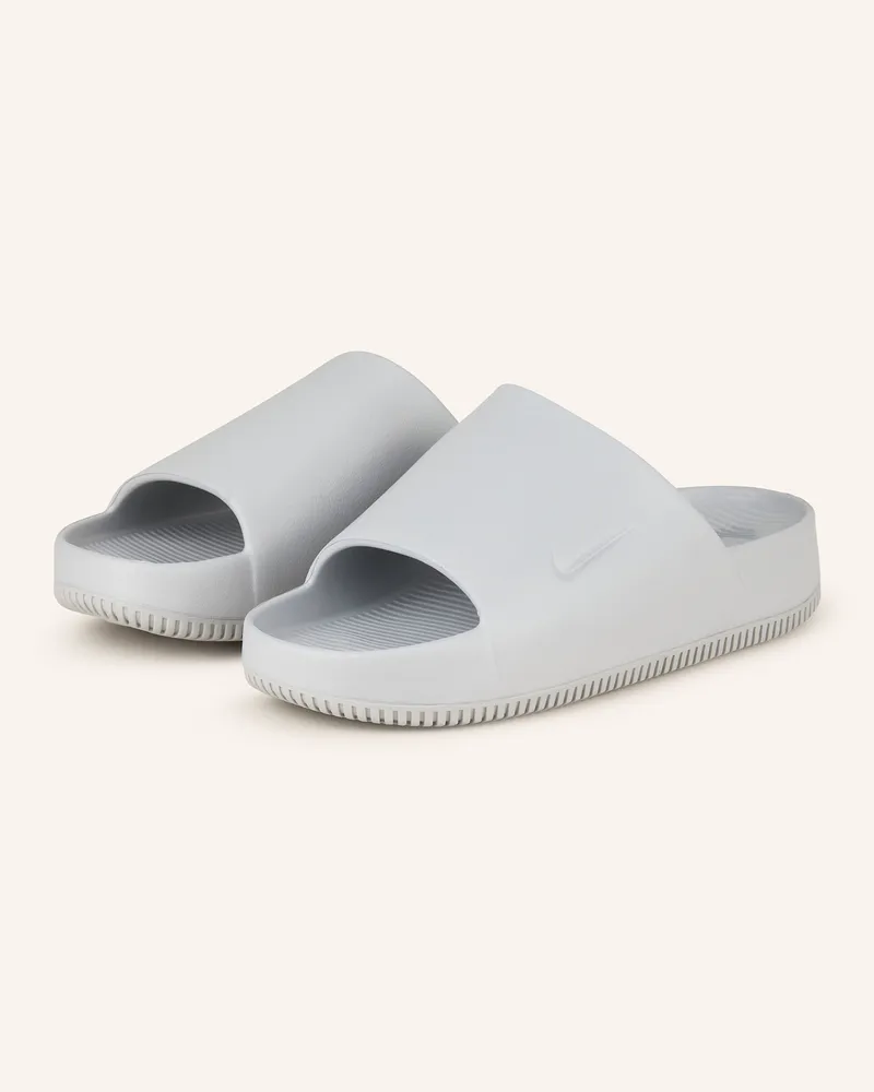 Nike Pantoletten Calm Slide grau Grau