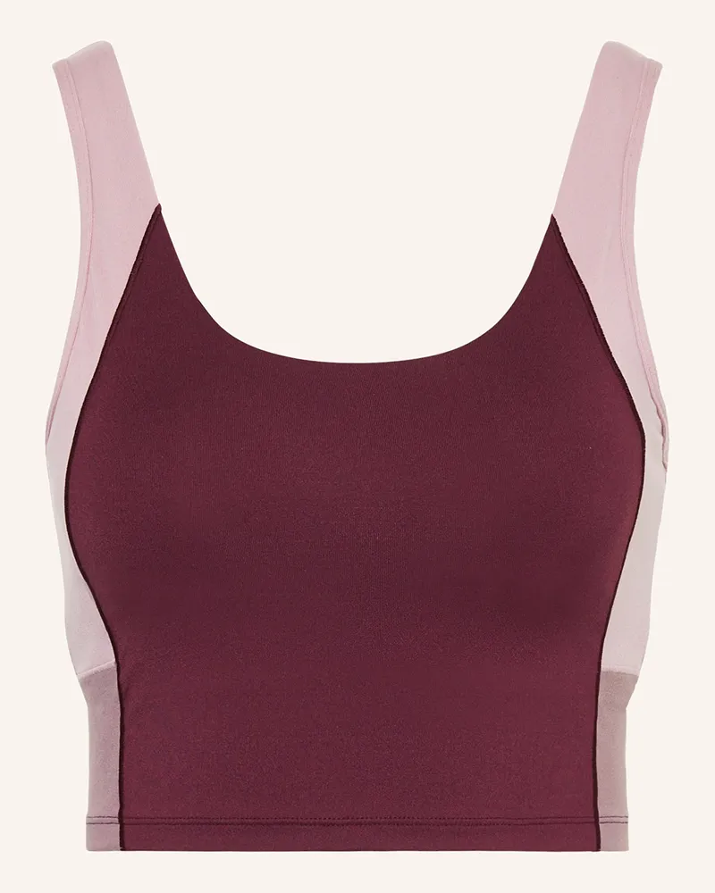 Under Armour Cropped-Top MERIDIAN Dunkelrot