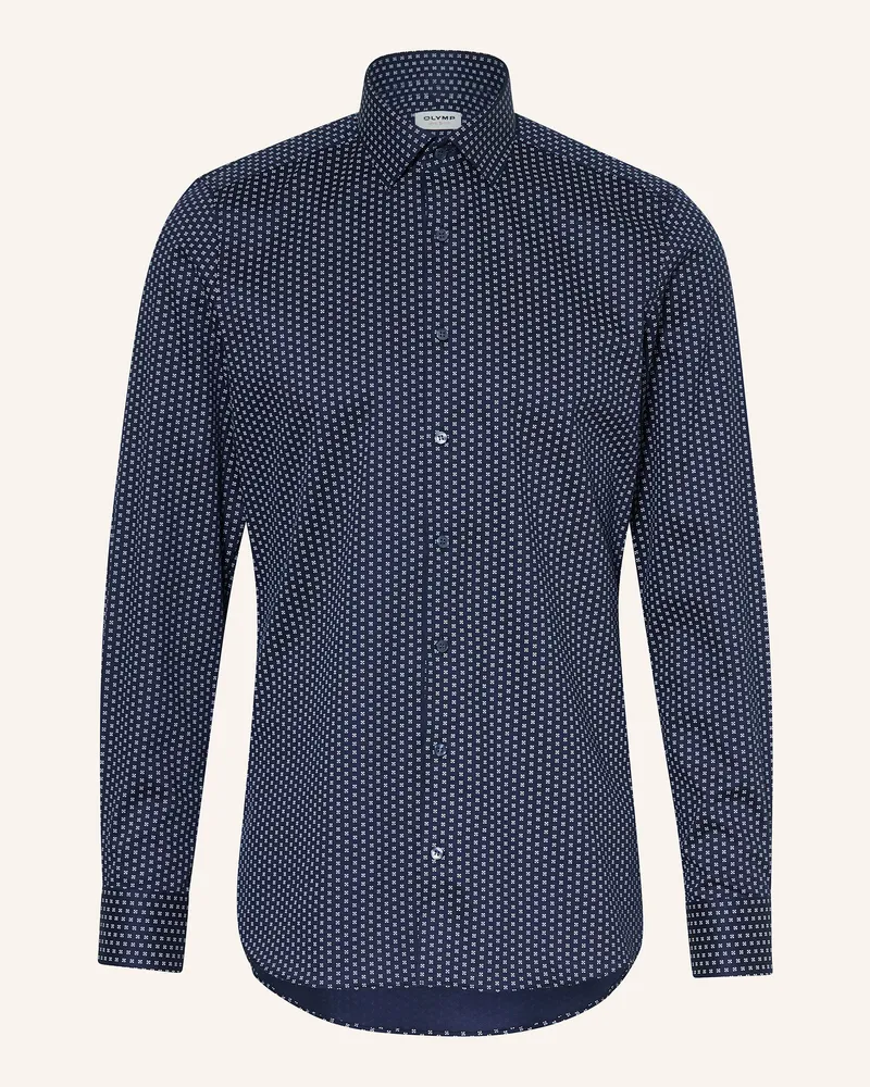 Olymp Hemd Level Five Body Fit blau Dunkelblau