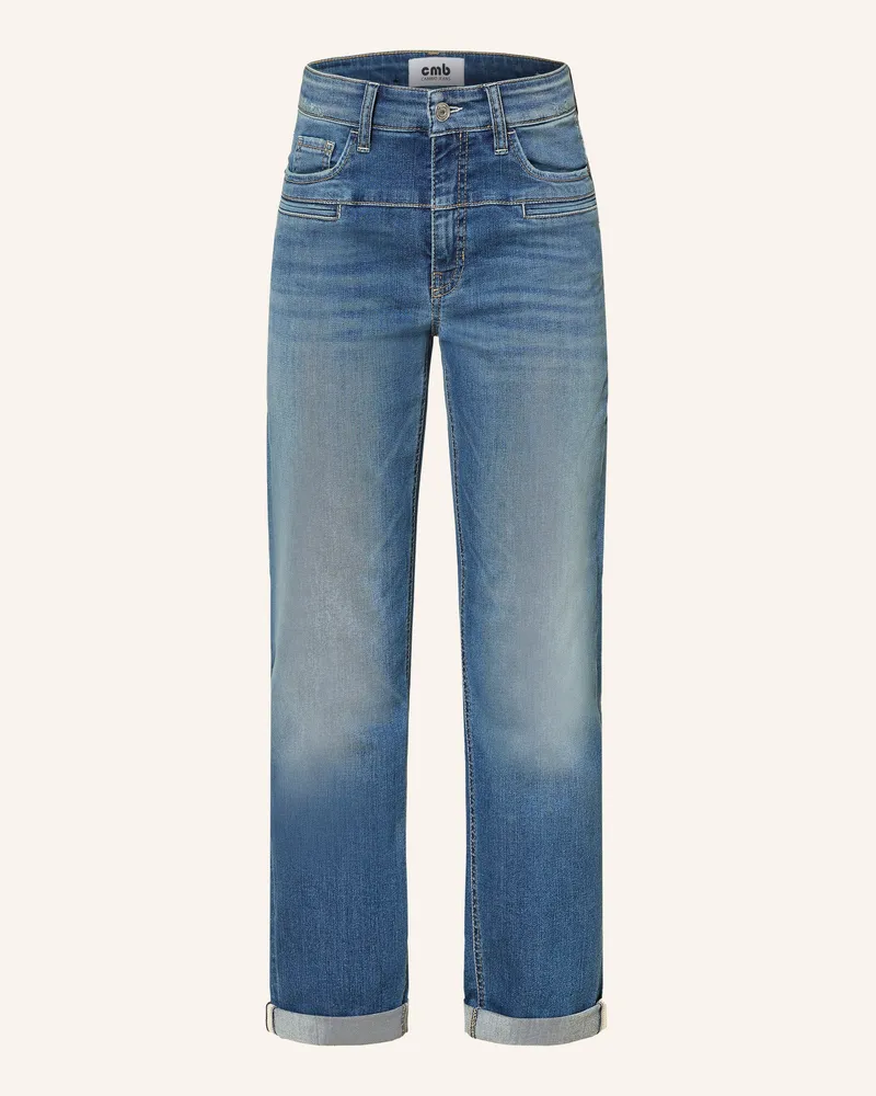 Cambio Carrot-Fit Jeans Pearlie blau 5187