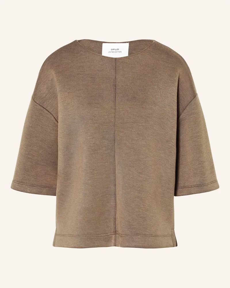 OPUS Sweatshirt Ginama braun Braun
