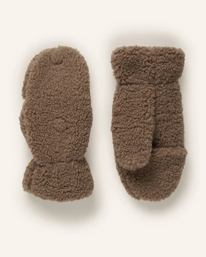 RINO & PELLE Fäustlinge Braun