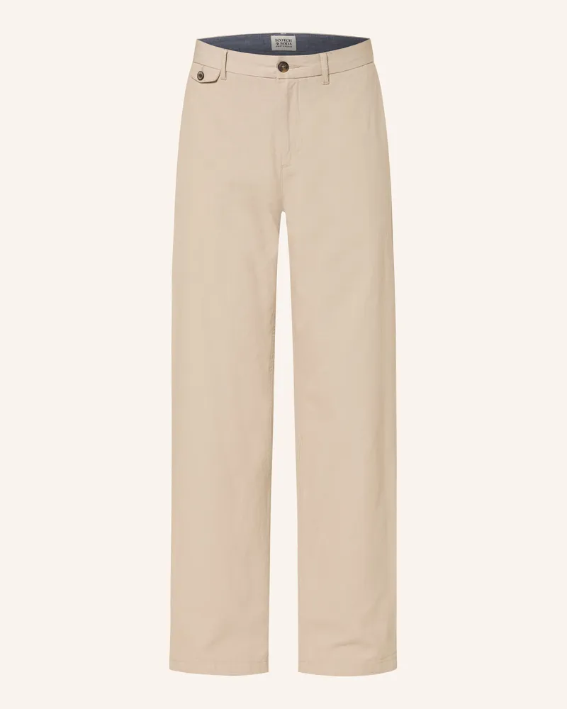 Scotch&Soda Anzughose OTIS Relaxed Fit Beige