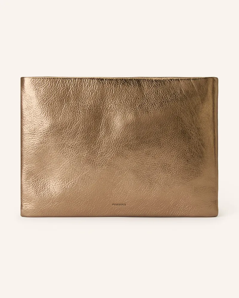 AllSaints Clutch BETTINA Gold