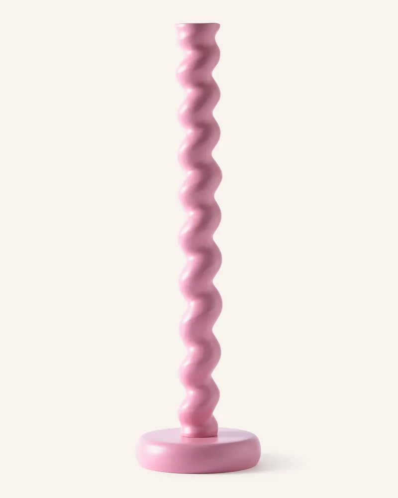 POLSPOTTEN Kerzenhalter TWISTER XL Pink