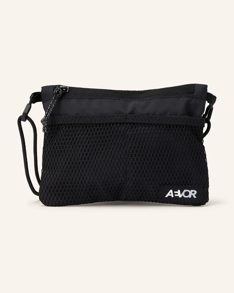 AEVOR Umhängetasche CHEST POUCH Schwarz