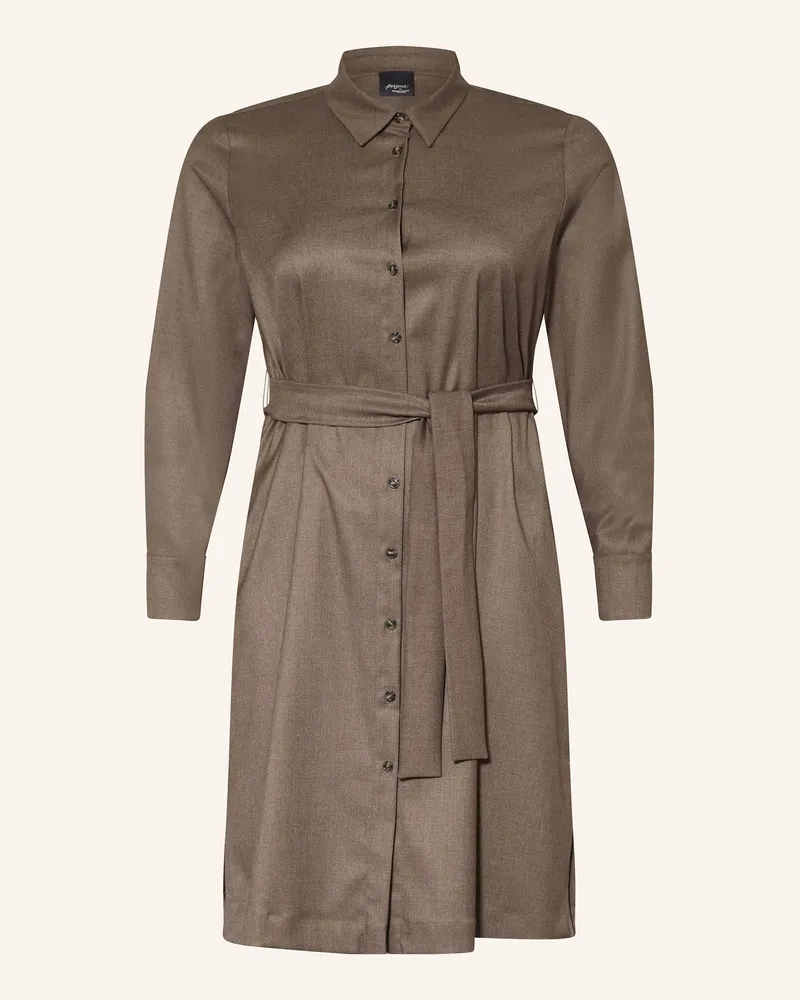 Marina Rinaldi Hemdblusenkleid DRY Braun