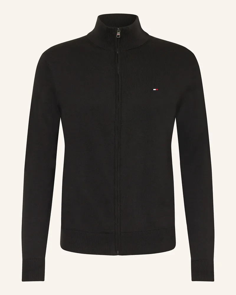 Tommy Hilfiger Strickjacke schwarz Schwarz