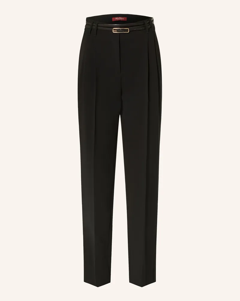 Max Mara Hose Gisella schwarz Schwarz