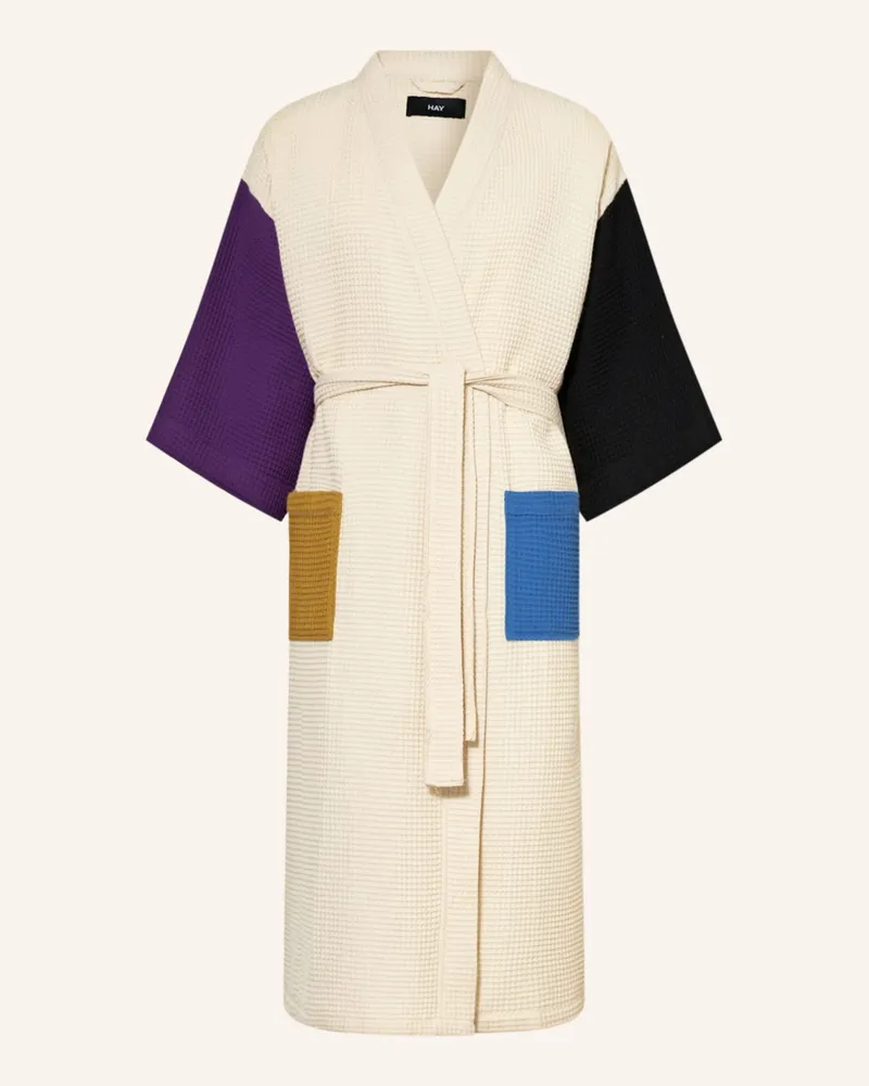 Hay Unisex-Kimono WAFFLE Creme