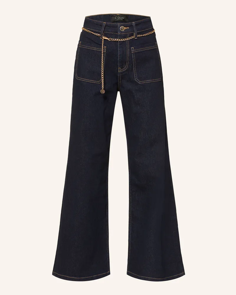 S.Oliver Wide Leg Jeans blau 59z8