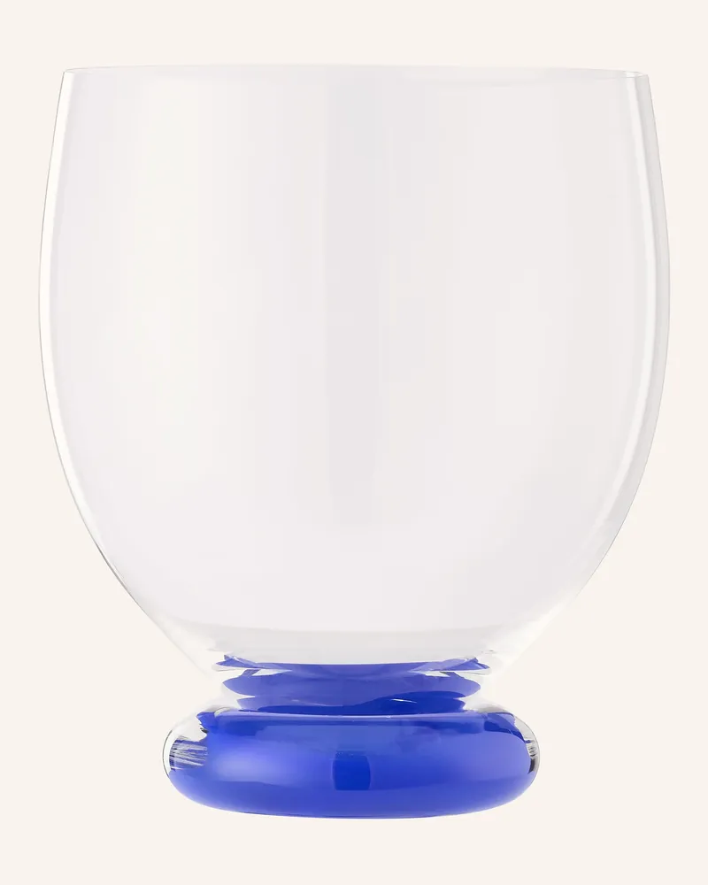 Riedel Trinkglas Fatto A Mano By Riedel Grande blau Weiss