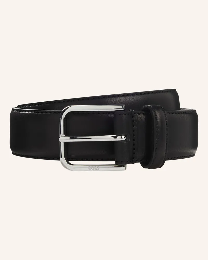HUGO BOSS G�Rtel Madison-B1_Vlst_Sz35 schwarz Schwarz