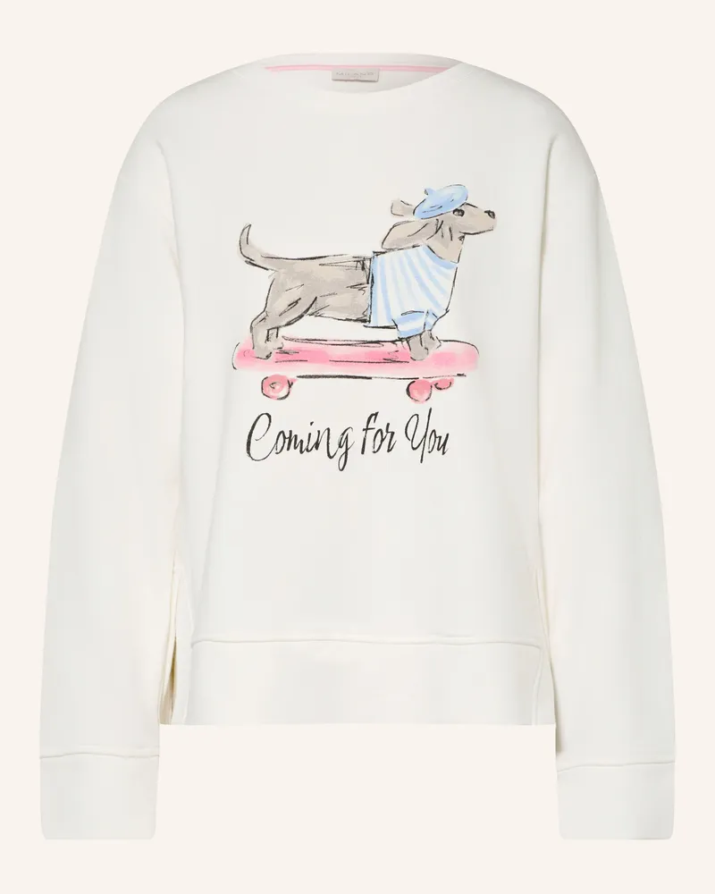 Milano Italy Sweatshirt weiss Creme