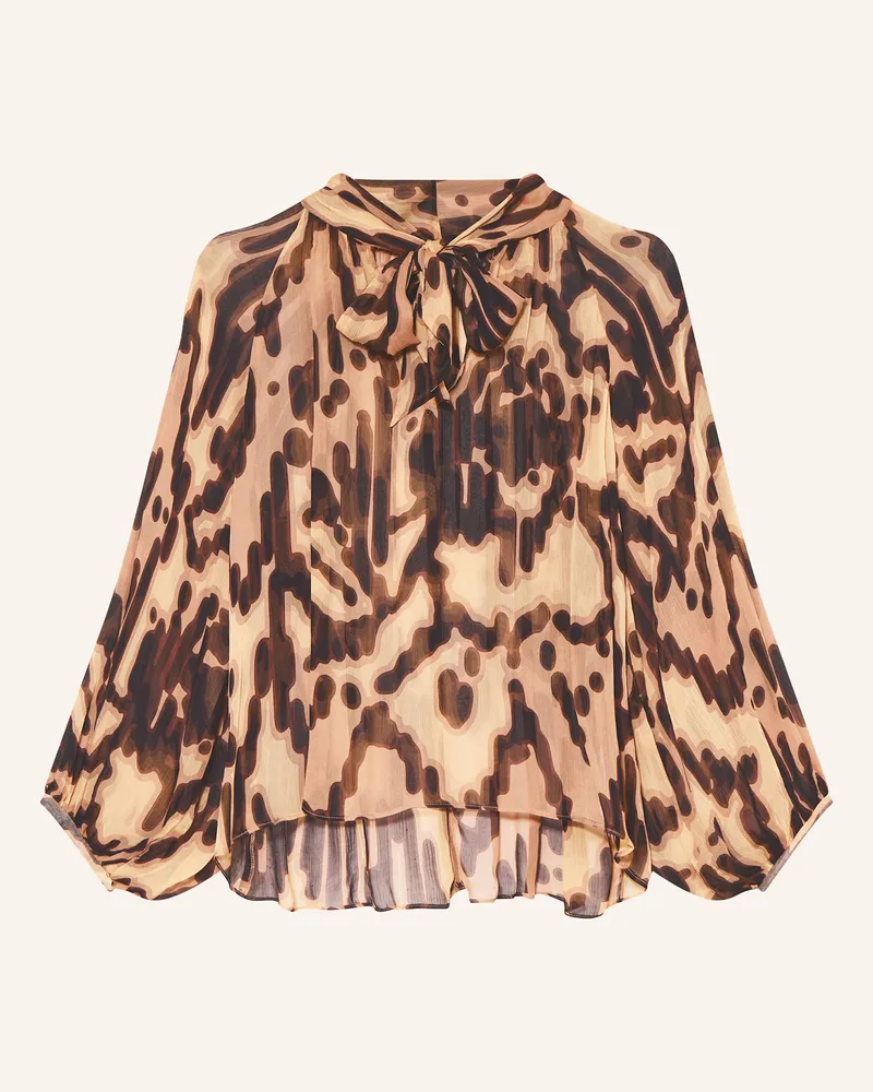 ba&sh Schluppenbluse ALOF Camel