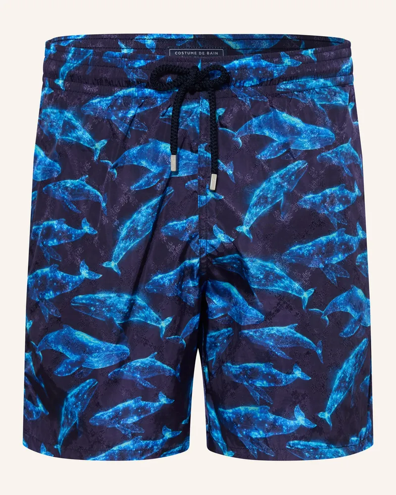 Vilebrequin Badeshorts Moorea blau Blau