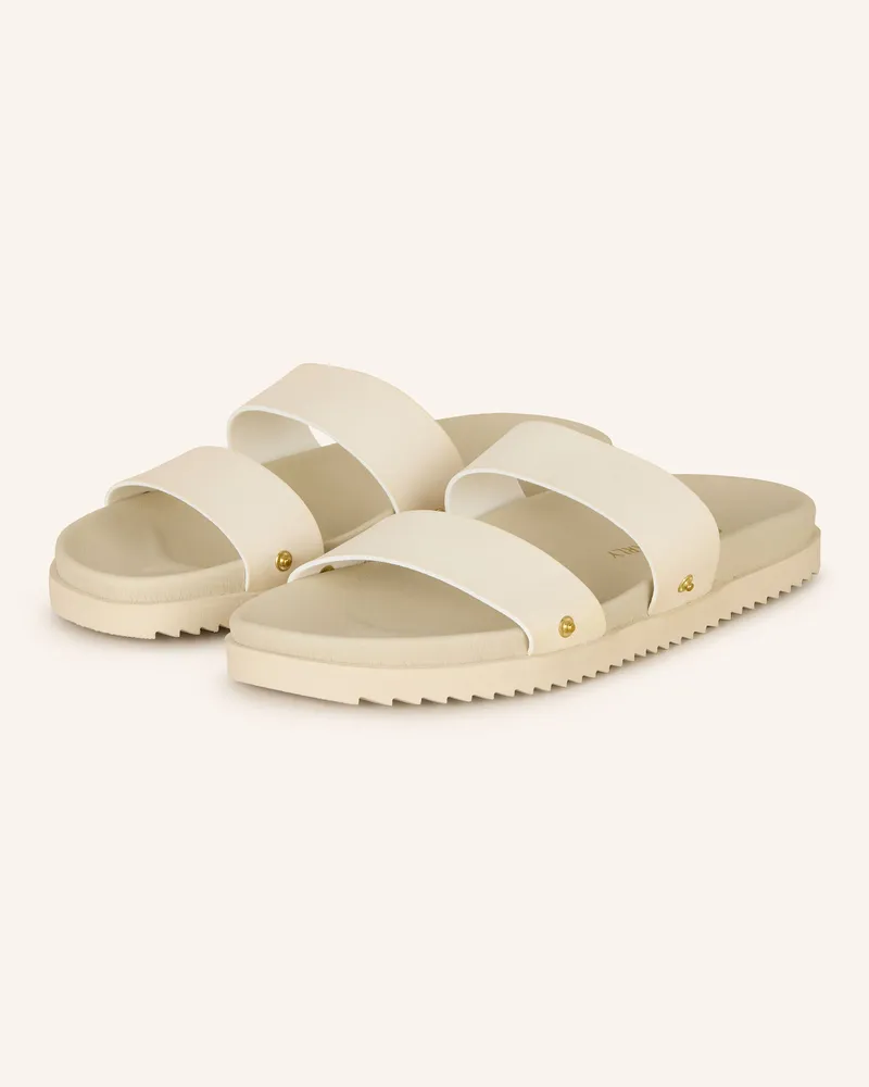 Hey Marly Pantoletten-Basis CASUAL CLEAN Creme