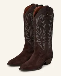 Bronx Cowboy Boots - DUNKELBRAUN Braun