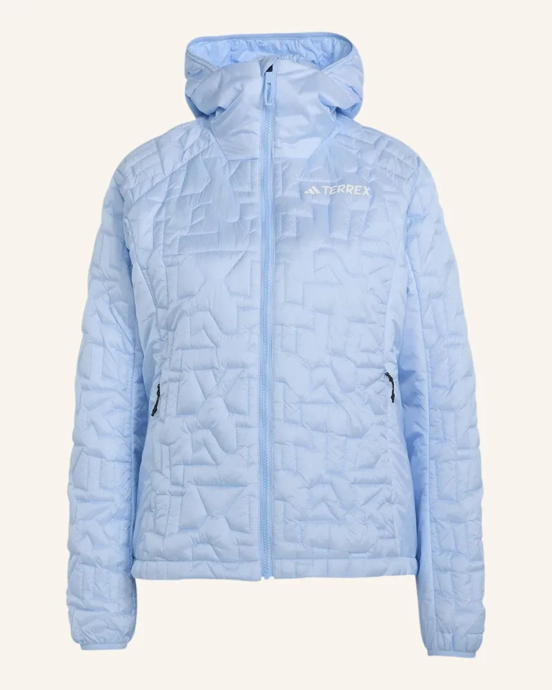 adidas Steppjacke Terrex Xperior Primaloft Loose Fill Hooded blau Blau