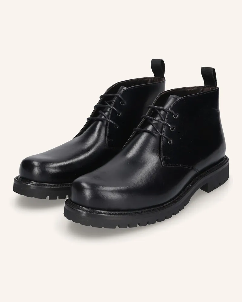 Henry Stevens George Boots Harry Gb schwarz Schwarz