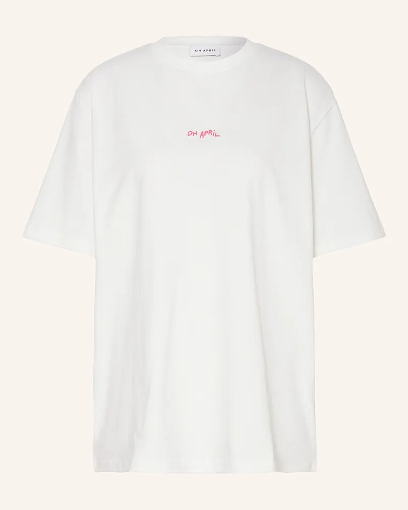 OH APRIL T-Shirt BF Weiss