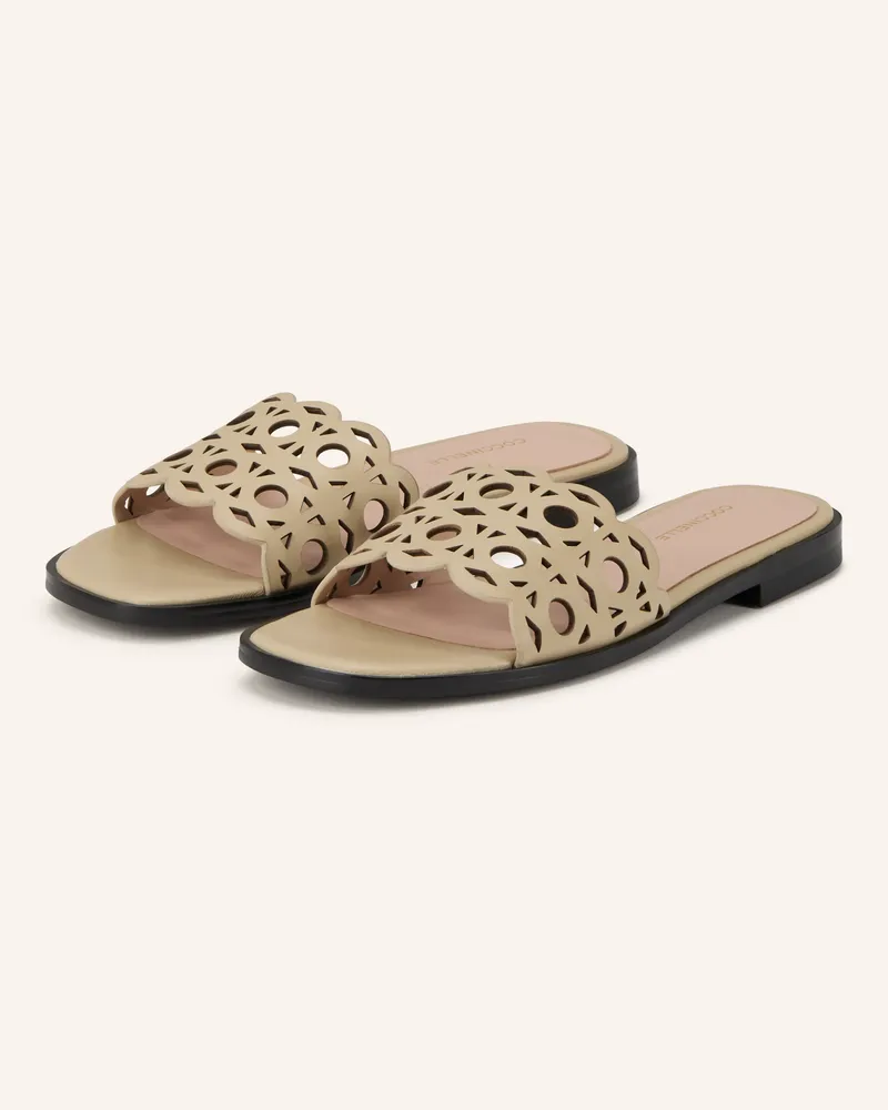Coccinelle Pantoletten beige Beige