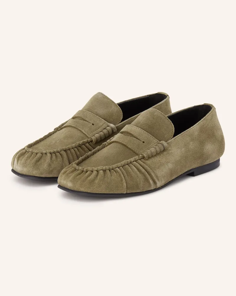 Alohas Penny-Loafer AVEN Oliv