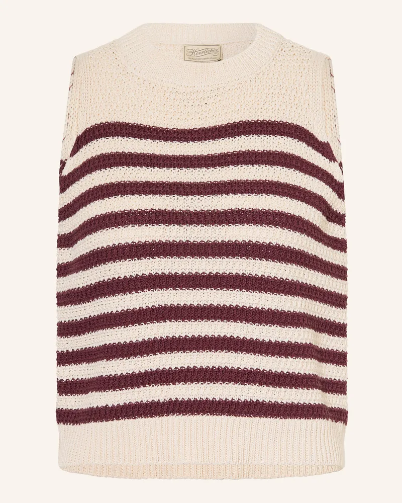 Herrlicher Stricktop Elaia beige Beige