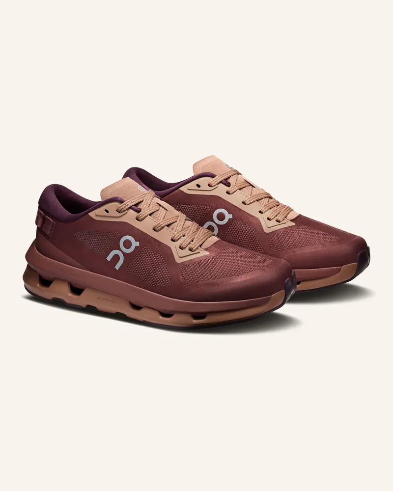 ON Sneaker Cloudzone rot Dunkelrot