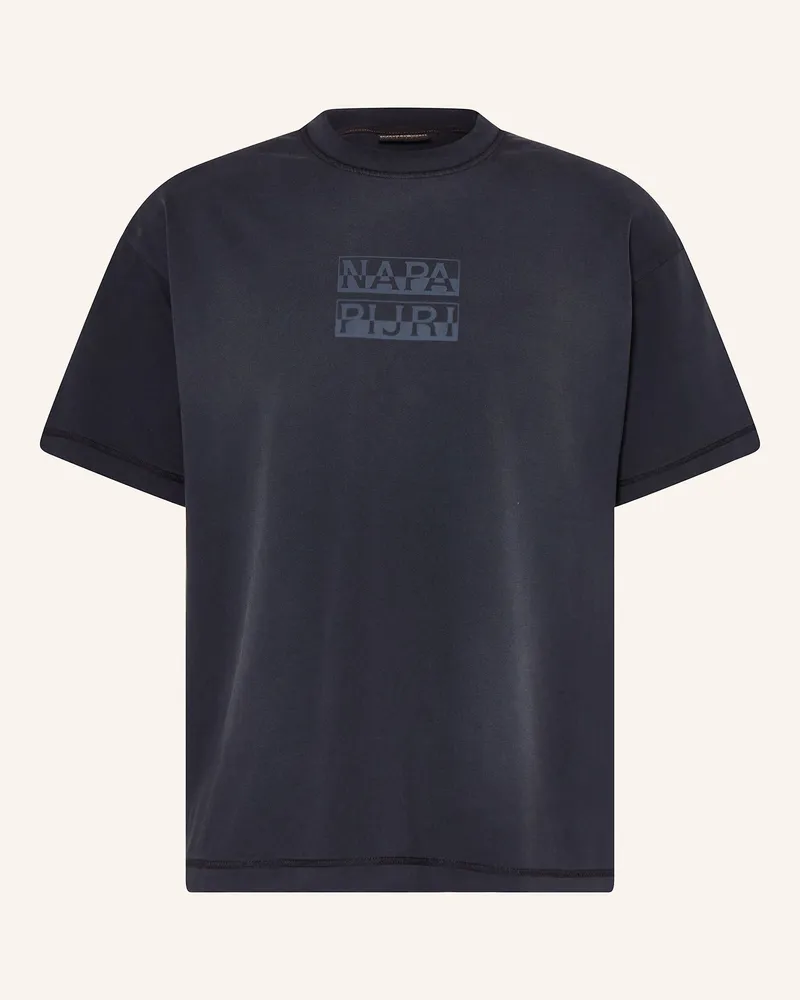 Napapijri T-Shirt S-Comel blau Dunkelblau