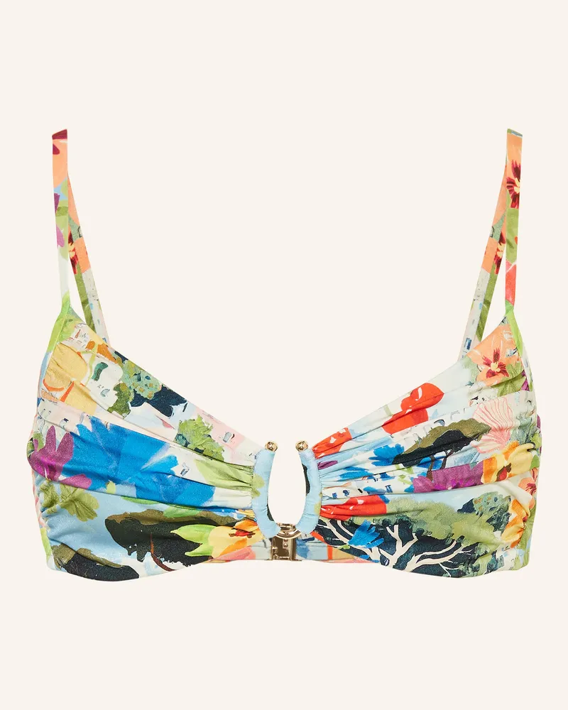 Maryan Mehlhorn Bügel-Bikini-Top Riviera gruen Blau