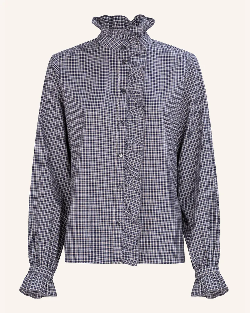 True Religion Bluse Liana blau Beige