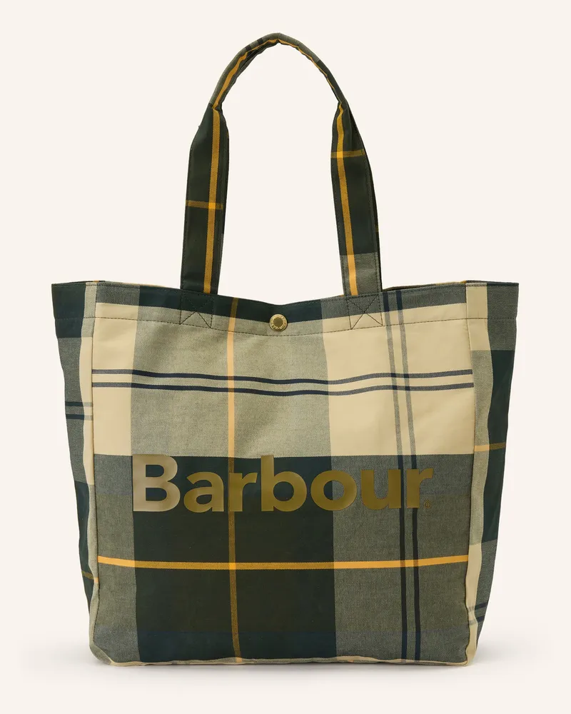 Barbour Shopper TELFIELD Dunkelgrün