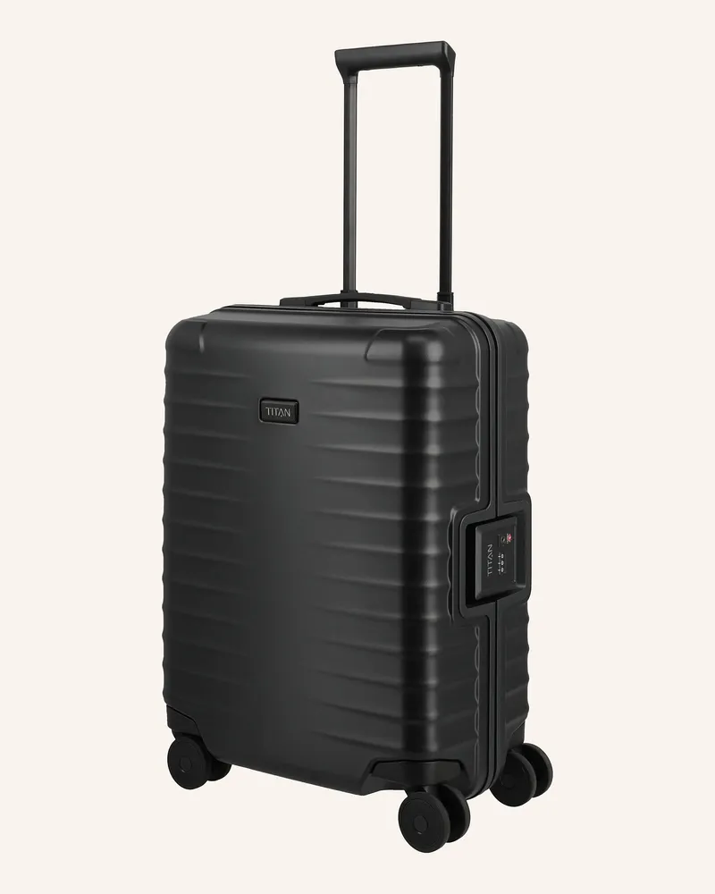 Titan Trolley Overseas s23 schwarz Schwarz