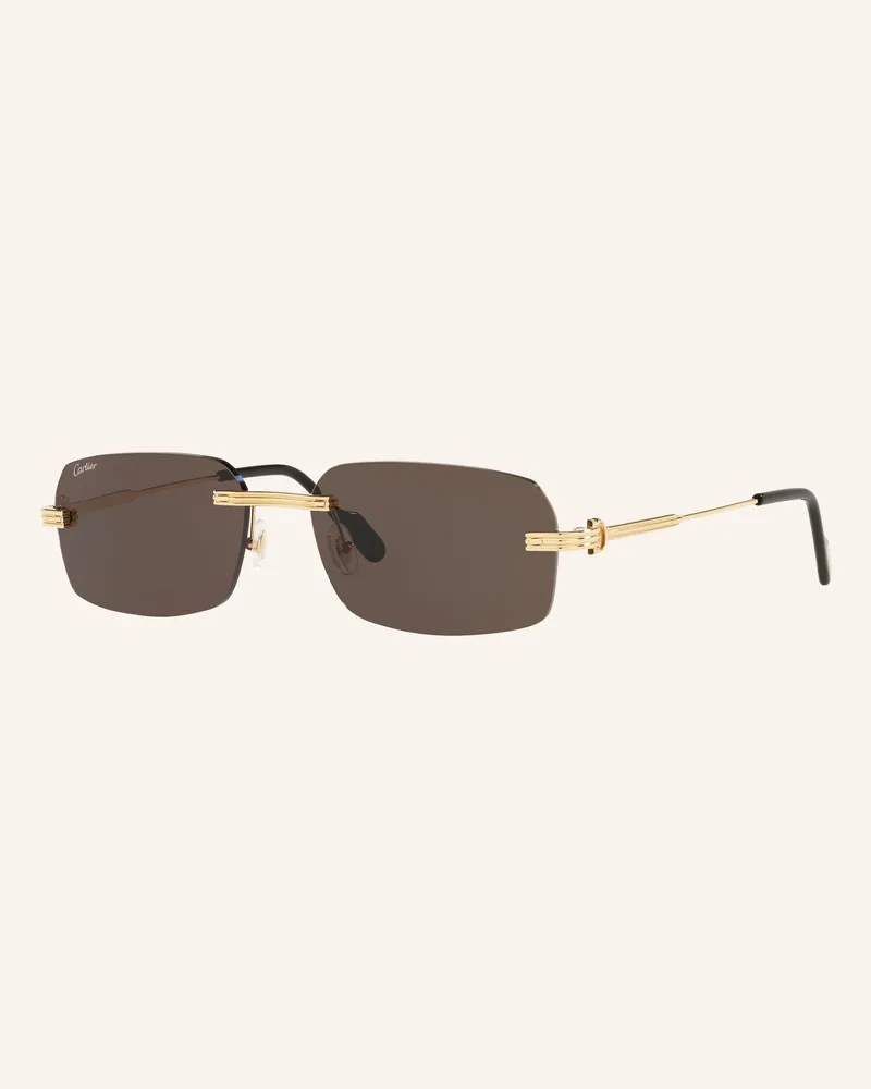 Cartier Sonnenbrille 6L001521 gold Gold