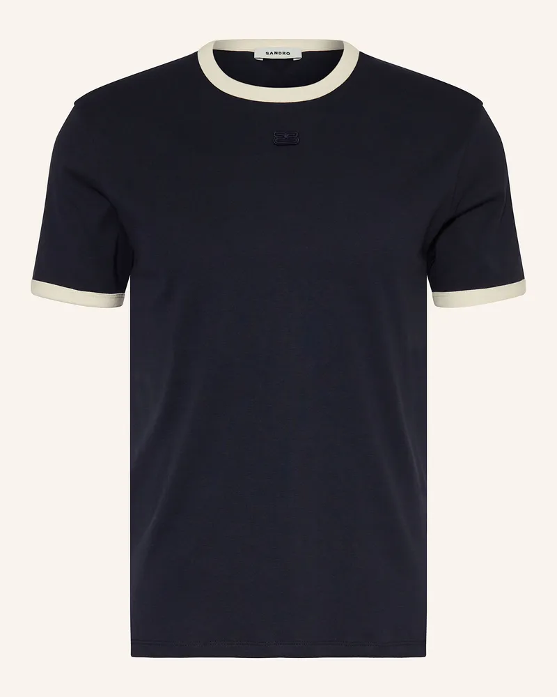 Sandro T-Shirt Dunkelblau
