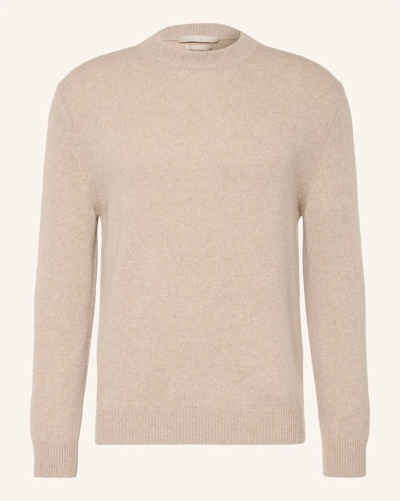 Daniele Fiesoli Cashmere-Pullover beige Hellbraun