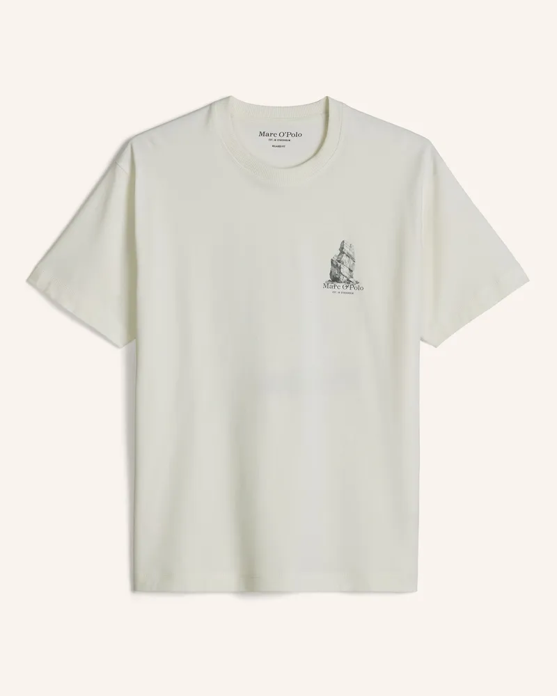 Marc O'Polo T-Shirt weiss Weiss