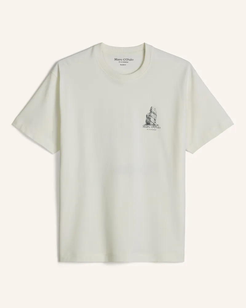 Marc O'Polo T-Shirt weiss Weiss