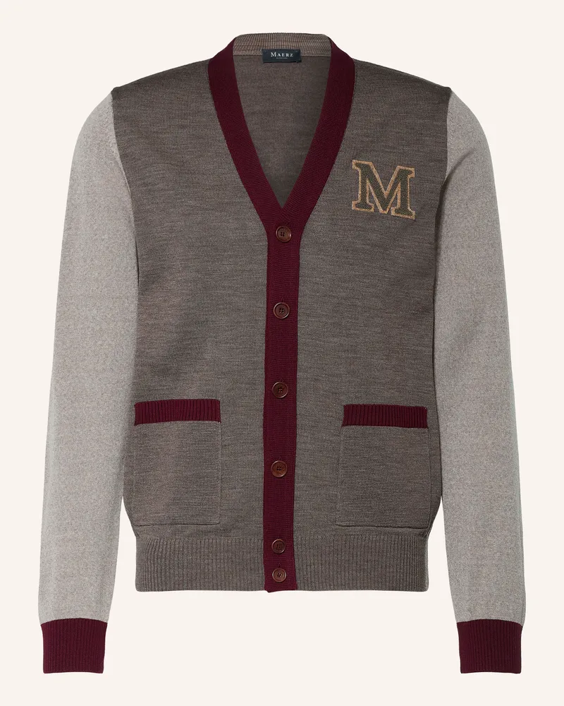 Maerz Strickjacke braun Braun
