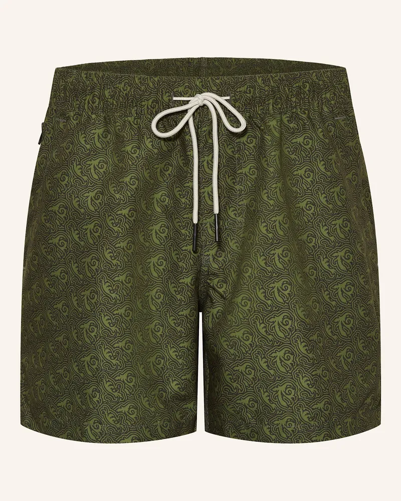OAS Badeshorts GREEN SQUIGGLE Grün