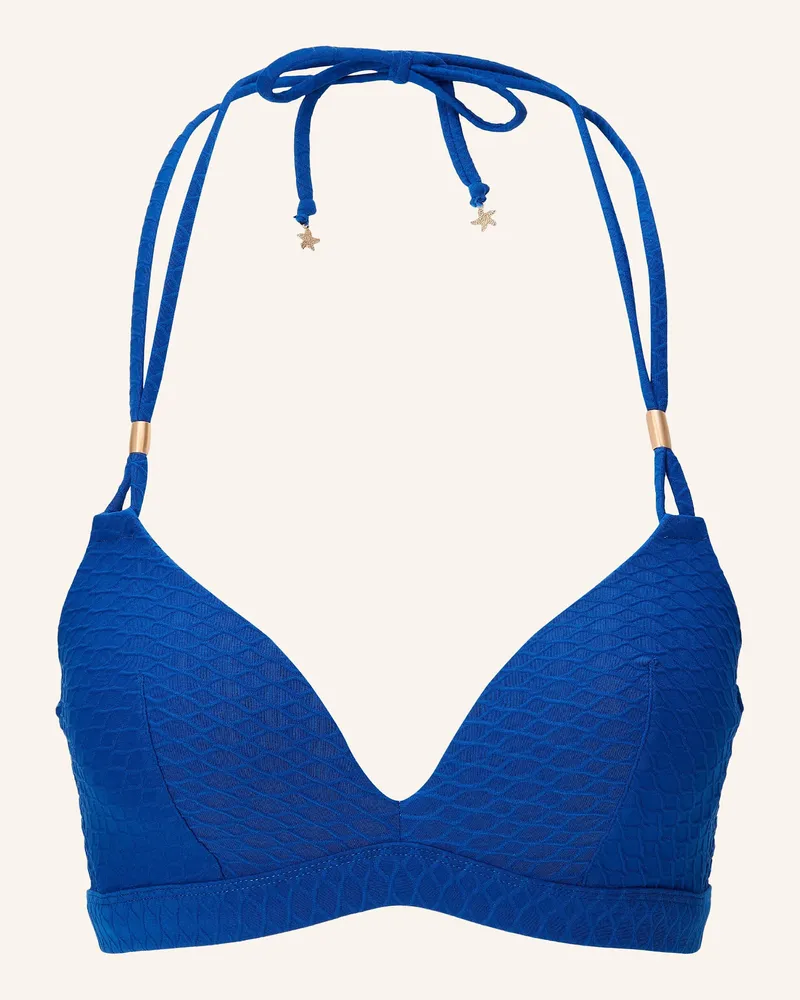 LingaDore Triangel Bikini Top blau Blau