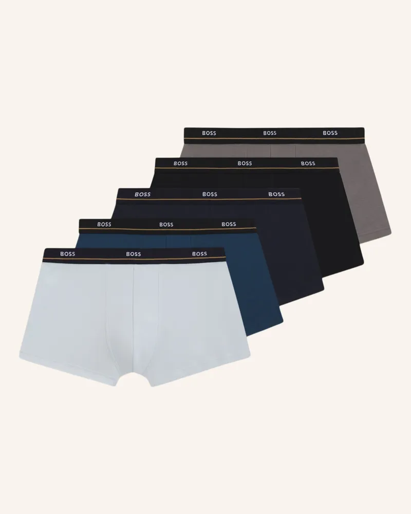 HUGO BOSS Boxershort TRUNK 5P ESSENTIAL Weiss