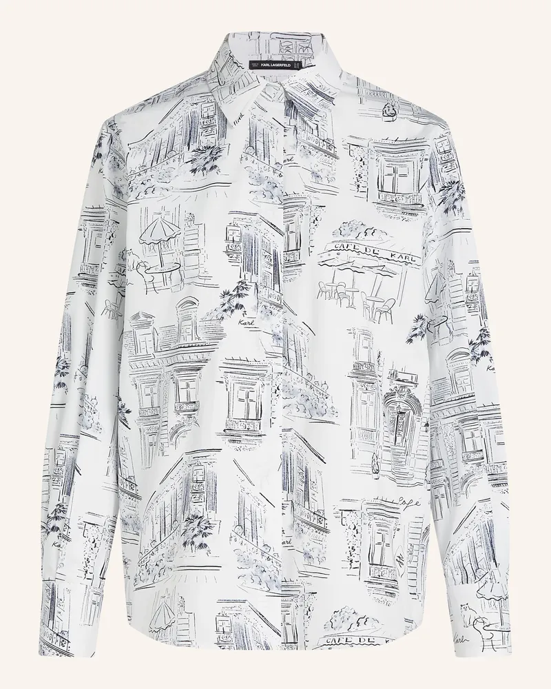 Karl Lagerfeld Bluse Weiss
