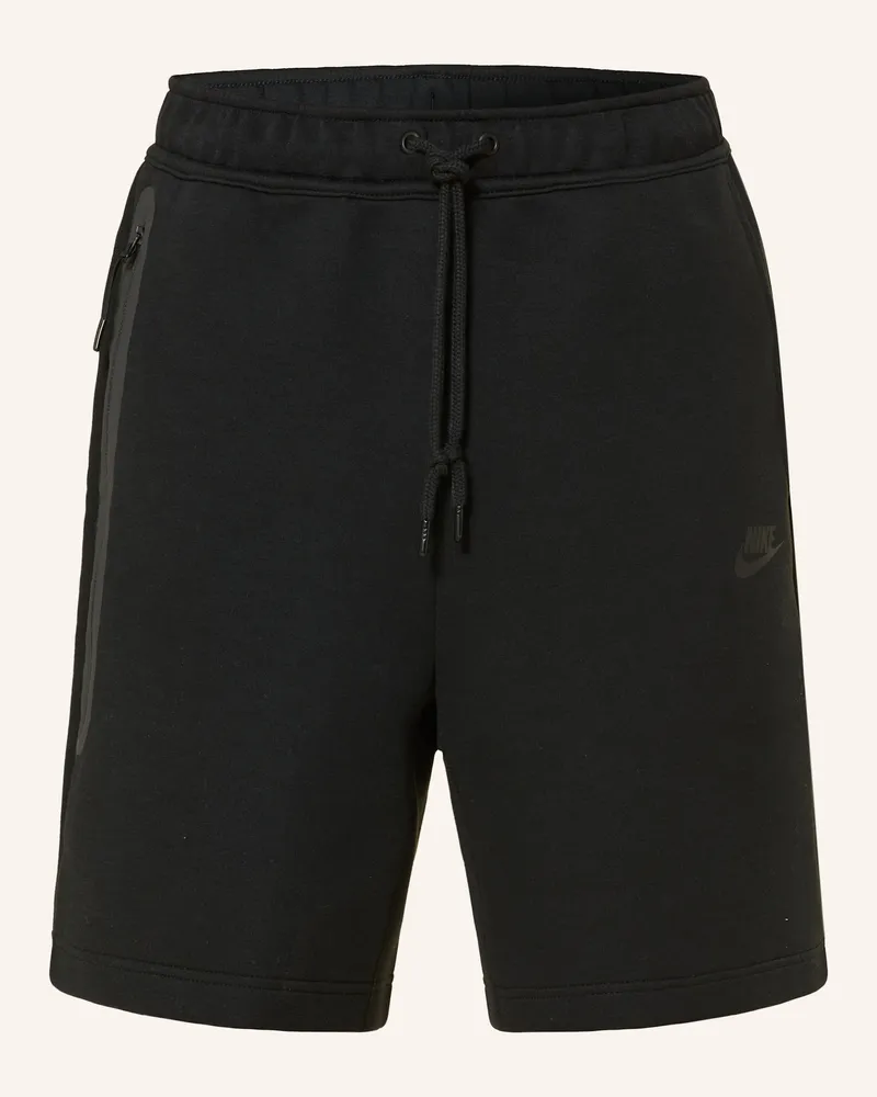 Nike Sweatshorts Tech Fleece schwarz Schwarz