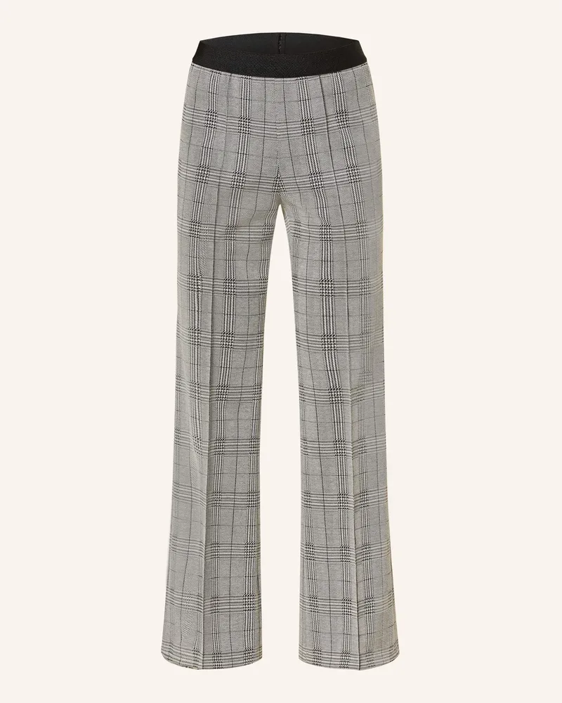 MARC AUREL Hose Mit Glitzergarn schwarz Schwarz